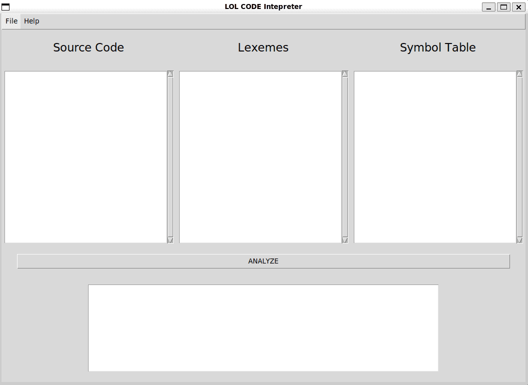 LOLCODE Interpreter preview