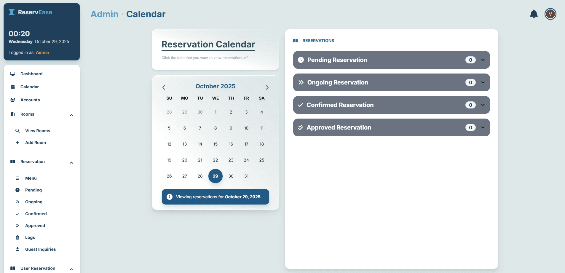 ICS Reservease preview 5