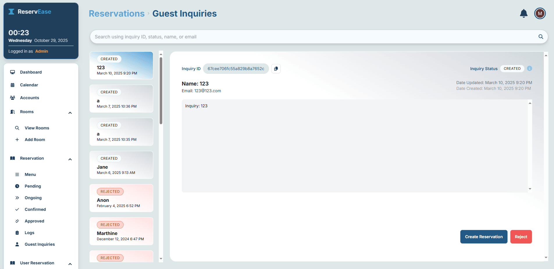 ICS Reservease preview 6